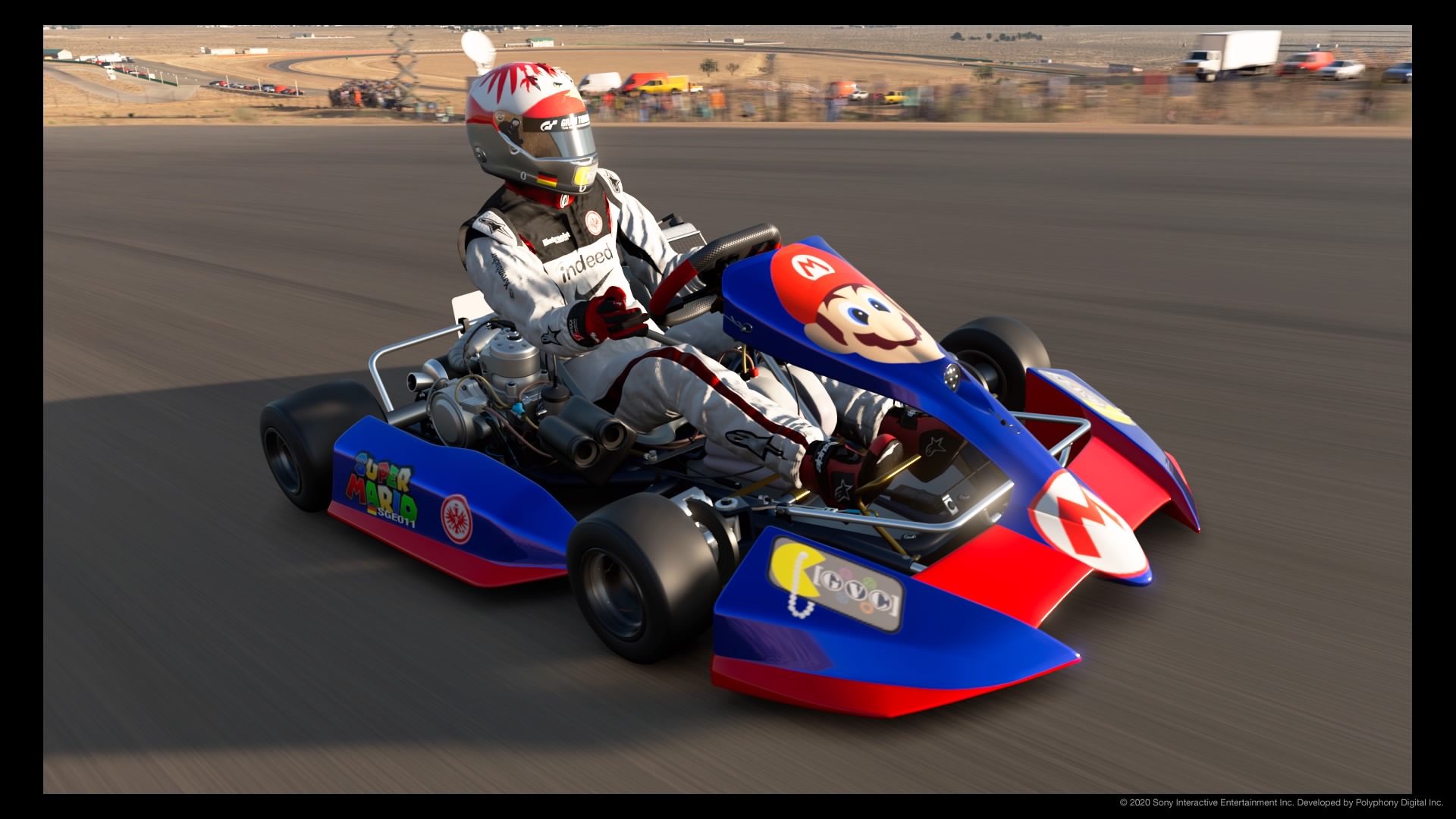 GVC World Tour - Outtake - Rennen 2 - GVC Hart am Kart! Willow Springs International Raceway: Horse Thief Mile