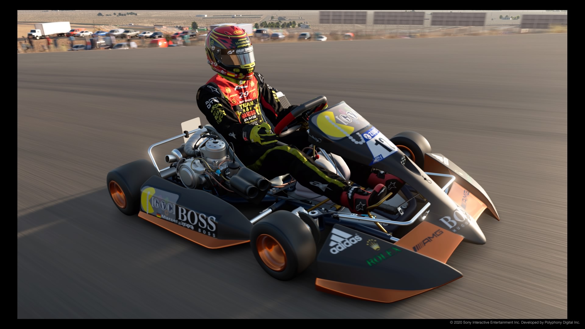 GVC World Tour - Outtake - Rennen 2 - GVC Hart am Kart! Willow Springs International Raceway: Horse Thief Mile