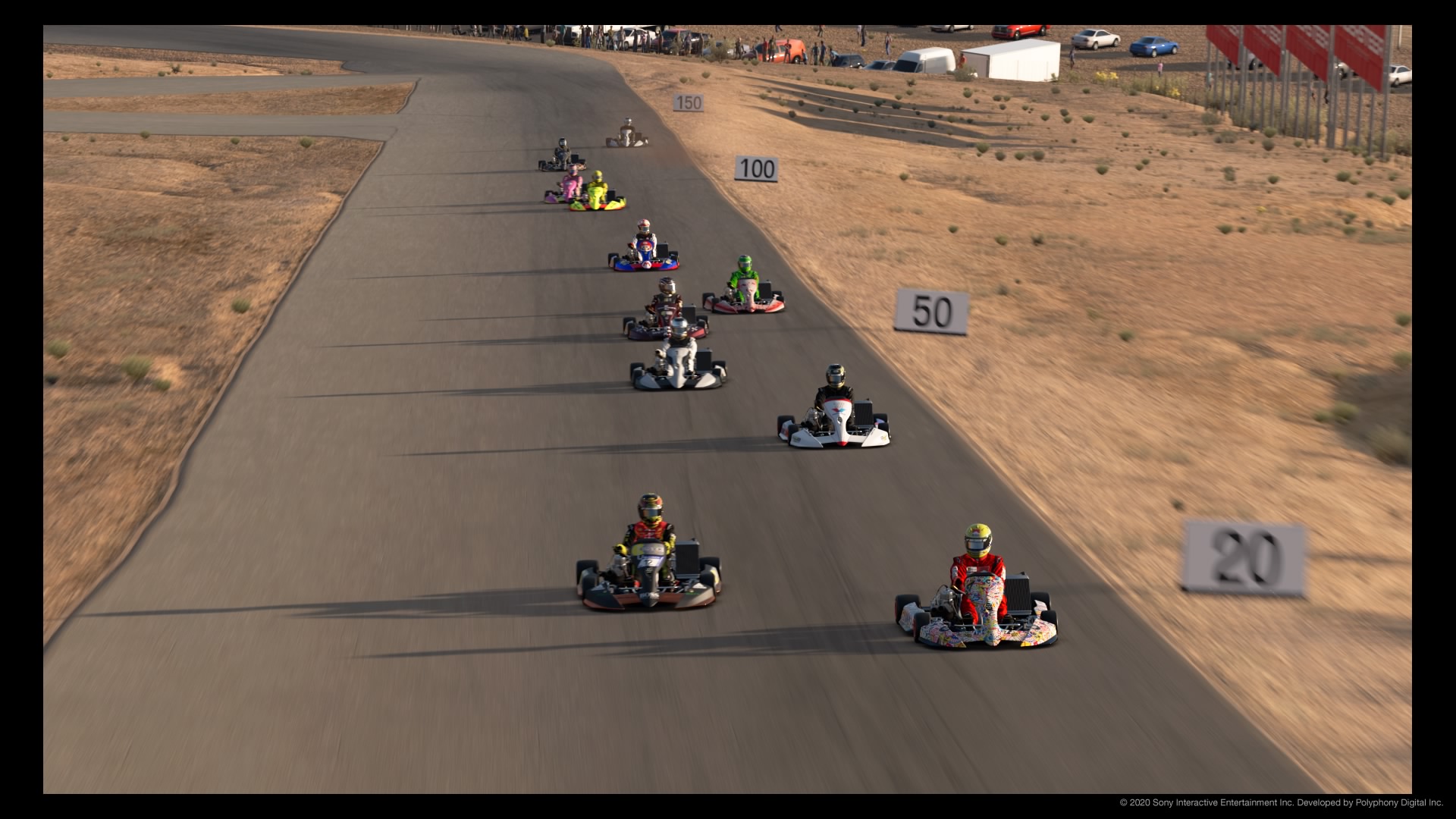 GVC World Tour - Outtake - Rennen 2 - GVC Hart am Kart! Willow Springs International Raceway: Horse Thief Mile