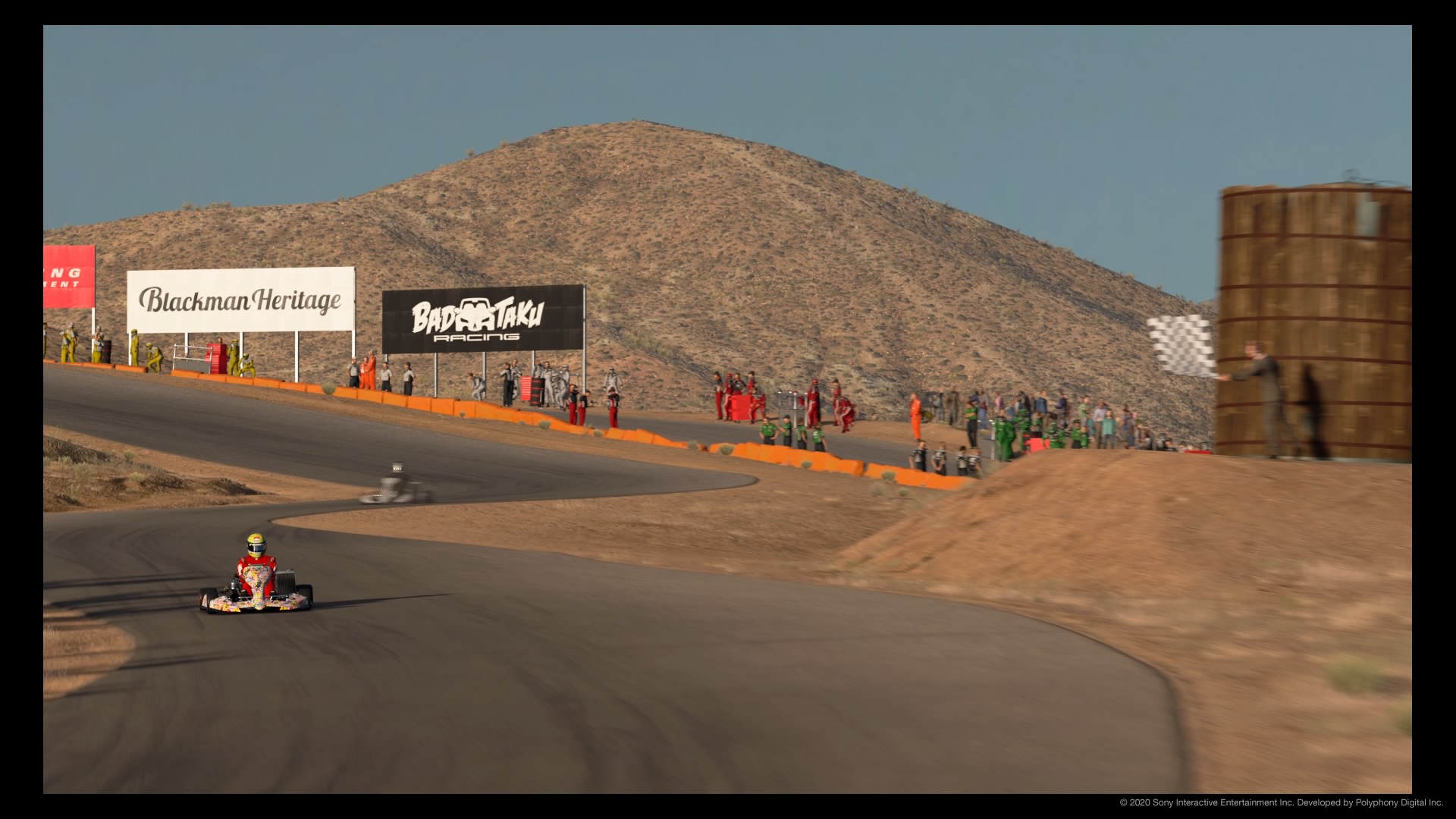 GVC World Tour - Outtake - Rennen 2 - GVC Hart am Kart! Willow Springs International Raceway: Horse Thief Mile