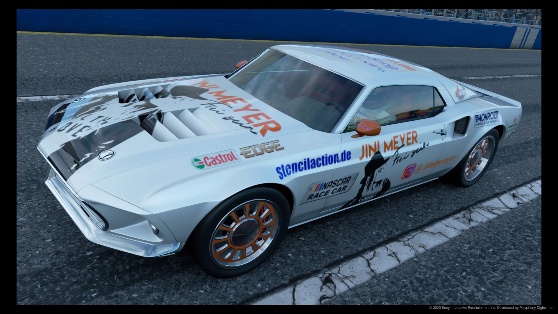 GVC World Tour - Outtake - Rennen 11 - GVC NASCAR TEASER - BLUE MOON BAY SPEEDWAY - N800/N1000 - GRAN TURISMO MACH FORTY