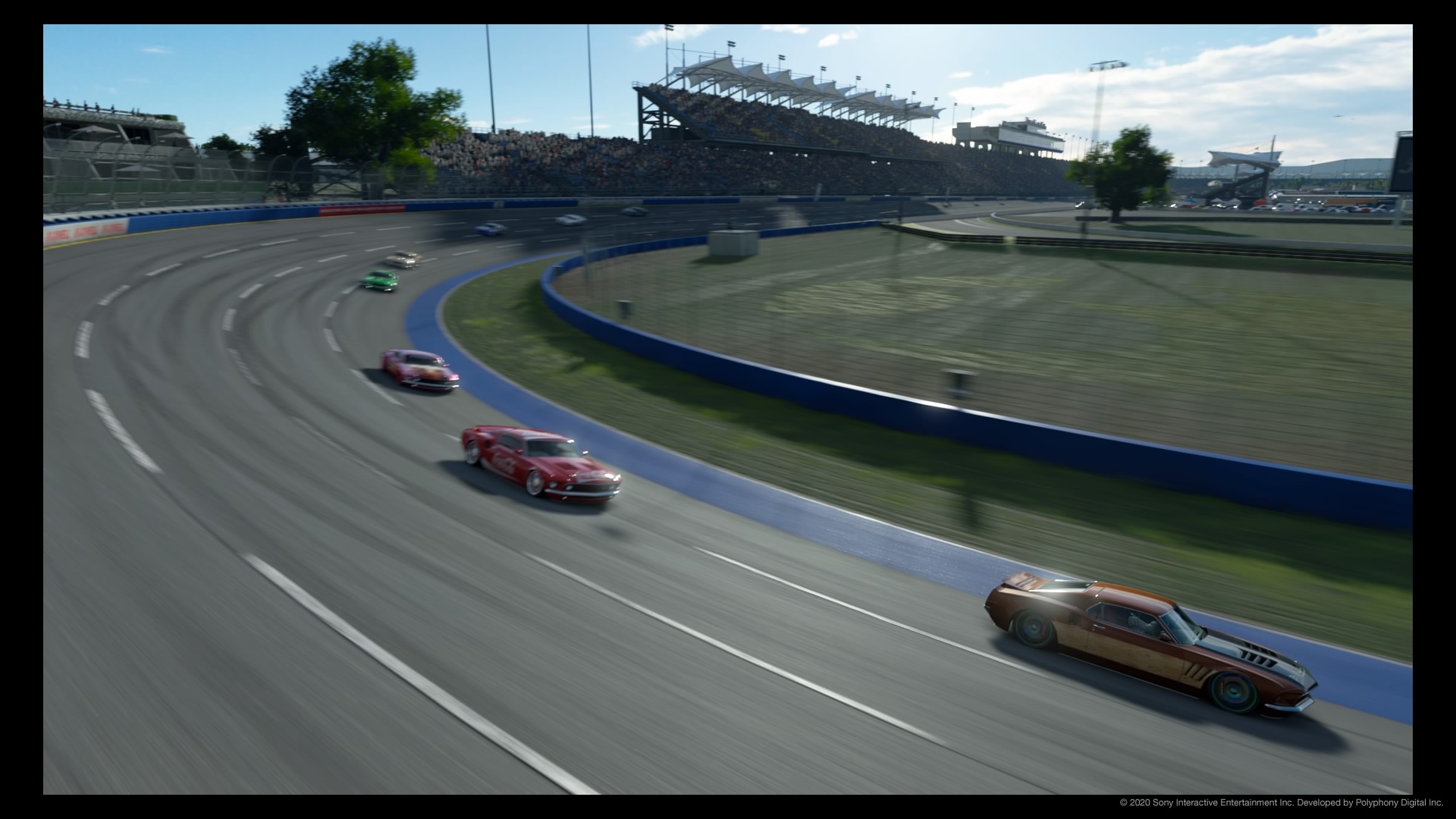 GVC World Tour - Outtake - Rennen 11 - GVC NASCAR TEASER - BLUE MOON BAY SPEEDWAY - N800/N1000 - GRAN TURISMO MACH FORTY