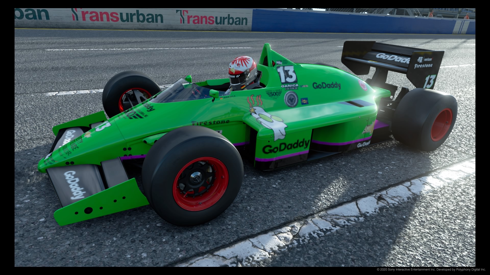 GVC World Tour - Outtake - Rennen 12 - GVC INDICAR TEASER - BLUE MOON BAY SPEEDWAY - GR.X - GRAN TURISMO F1500T-A