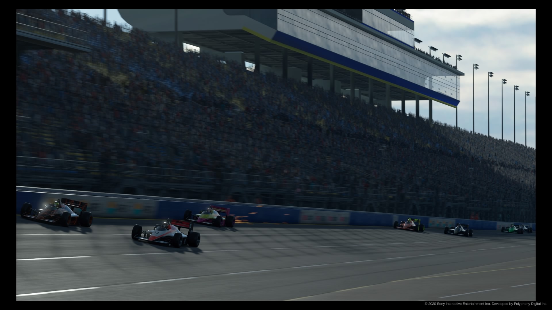 GVC World Tour - Outtake - Rennen 12 - GVC INDICAR TEASER - BLUE MOON BAY SPEEDWAY - GR.X - GRAN TURISMO F1500T-A