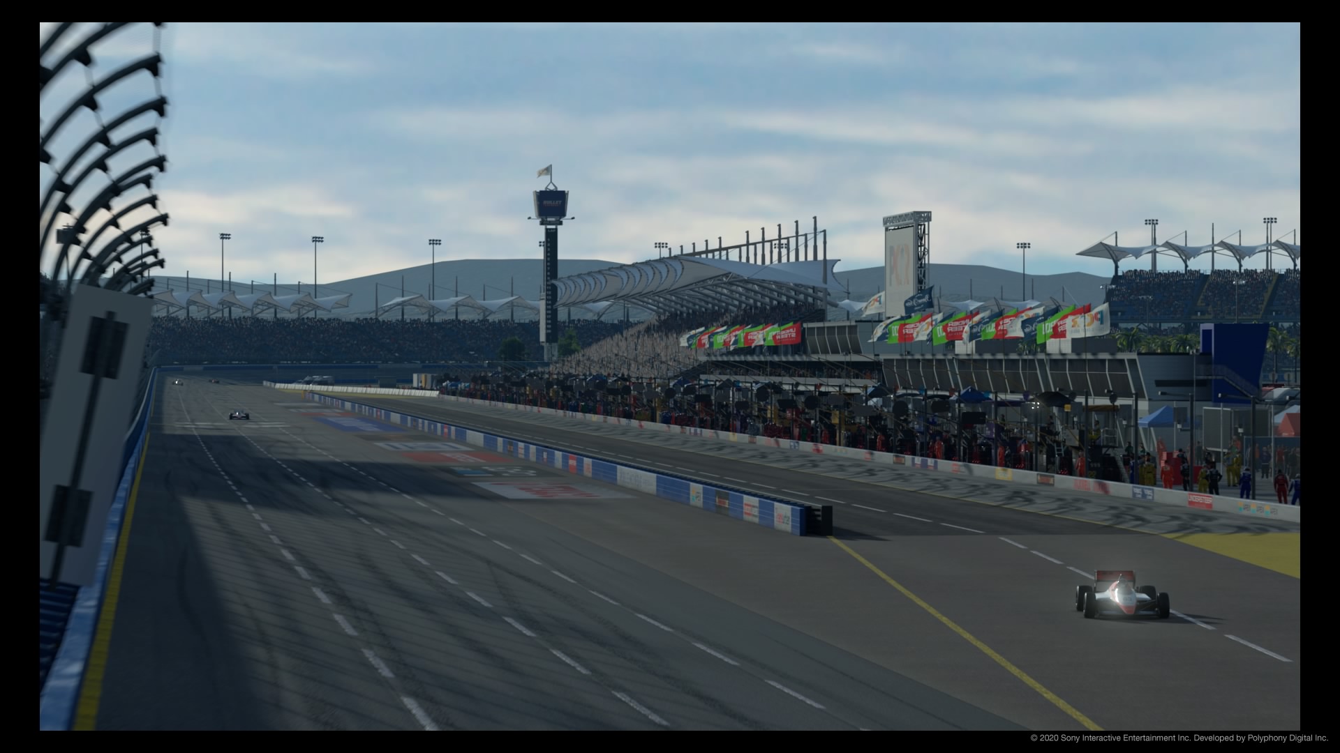 GVC World Tour - Outtake - Rennen 12 - GVC INDICAR TEASER - BLUE MOON BAY SPEEDWAY - GR.X - GRAN TURISMO F1500T-A